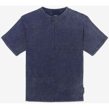 Vêtements Garçon T-shirts & Polos Vêtements homme à moins de 70ises T-shirt sarobo bleu délavé Bleu