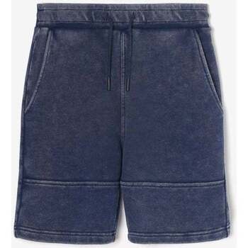 Vêtements Garçon Shorts / Bermudas Sweat Goal Gris Clairises Bermuda popbo bleu délavé Bleu