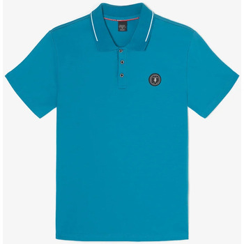 Vêtements Homme T-shirts & Polos Le Temps des Cerises Polo aron bleu Bleu