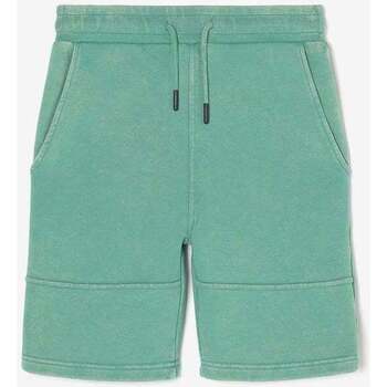 Vêtements Garçon Shorts PEPE / Bermudas Le Temps des Cerises Bermuda popbo vert délavé Vert