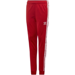 Vêtements Garçon Pantalons de survêtement adidas Originals EI9886 Rouge