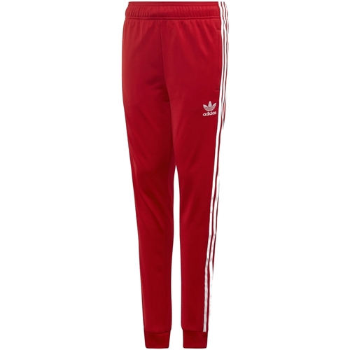 Vêtements Garçon Pantalons de survêtement adidas Originals EI9886 Rouge