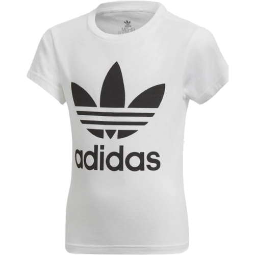 Vêtements Garçon T-shirts manches courtes adidas Originals DV2857 Blanc