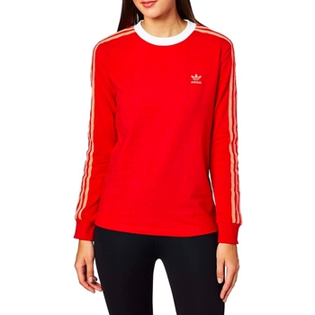 Vêtements Femme T-shirts manches longues adidas Originals ED7498 Rouge