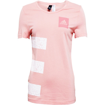 Vêtements Femme T-shirts manches courtes adidas Originals CV4572 Rose