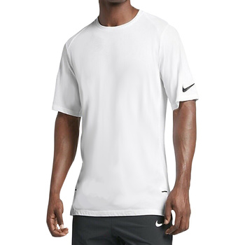 Vêtements Homme T-shirts manches courtes Nike 830949 Blanc