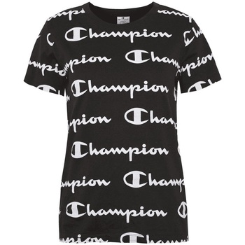 Vêtements Femme Fluo Crewneck T-shirt Champion 112603 Noir
