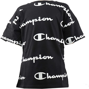 Vêtements Garçon T-shirts manches courtes Champion 305183 Noir