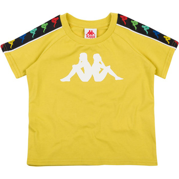 Vêtements Garçon T-shirts manches courtes Kappa 304KEF0-BIMBO Jaune
