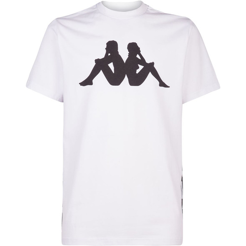 Vêtements Homme T-shirts manches courtes Kappa 304VSL0 Blanc