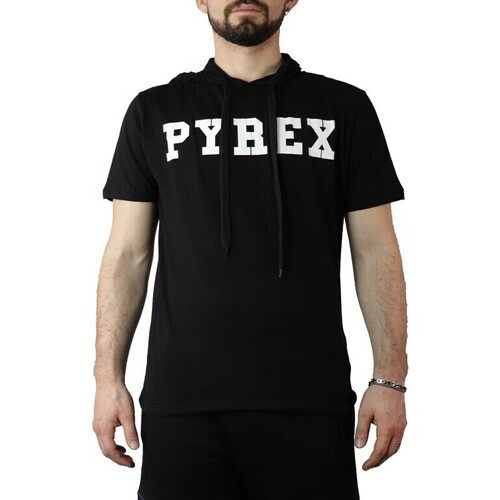 Vêtements Homme T-shirts manches courtes Pyrex 40731 Noir