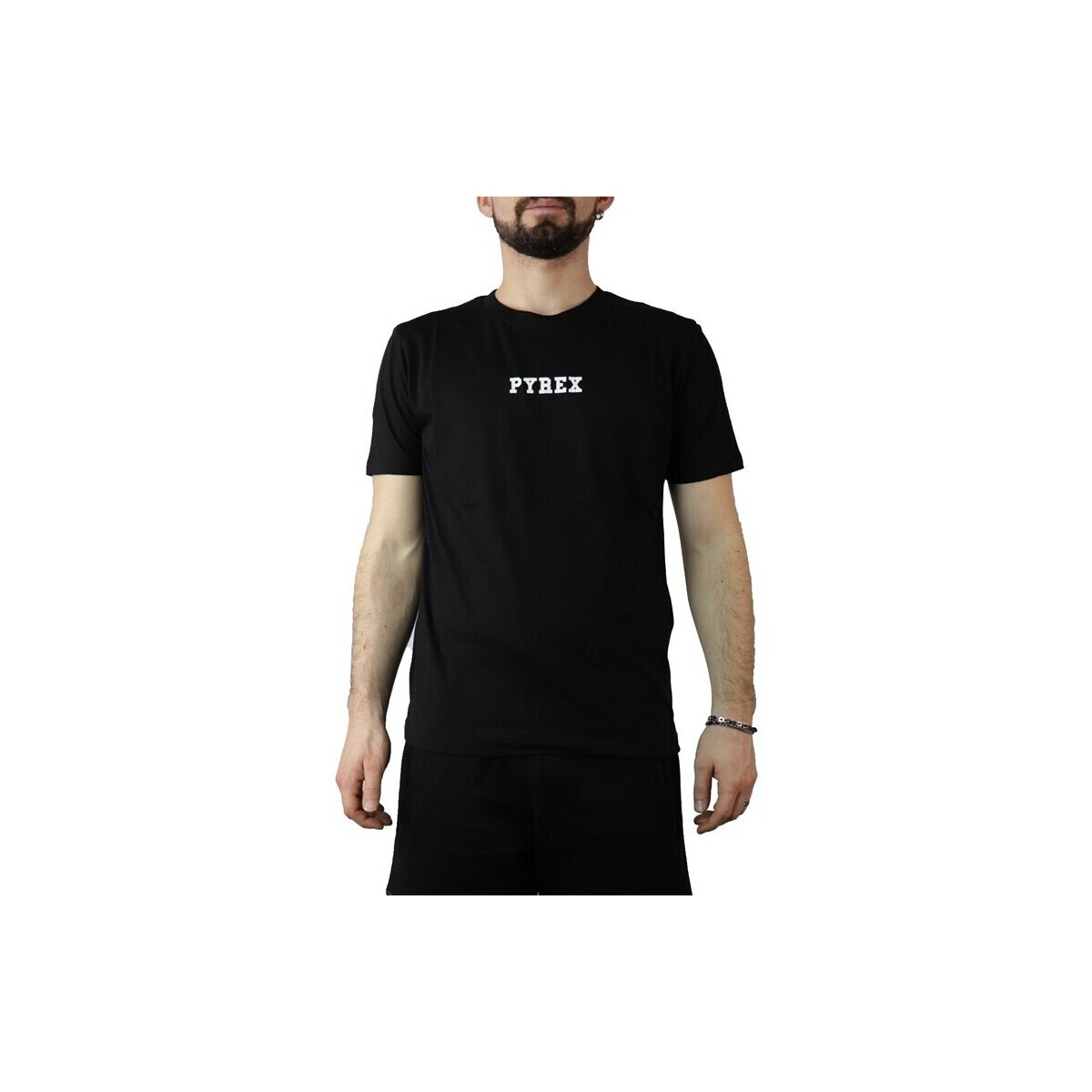 Vêtements Homme T-shirts manches courtes Pyrex 40898 Noir