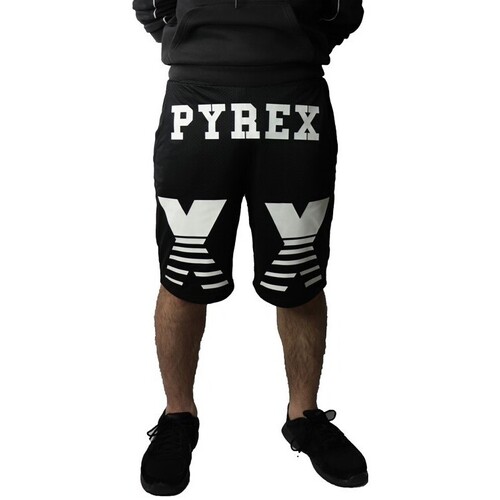 Vêtements Homme Lederjacke Shorts / Bermudas Pyrex 40895 Noir