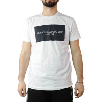 Vêtements Homme T-shirts manches courtes Beverly Hills Polo Club BHPC6290 Blanc