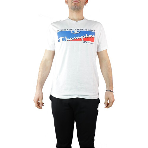 Vêtements Homme T-shirts Millet manches courtes Champion 214305 Blanc