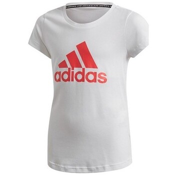 Vêtements Fille T-shirts manches courtes adidas Originals FM6509 Blanc