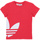 Vêtements Garçon T-shirts manches courtes adidas Originals FM5667 Rouge
