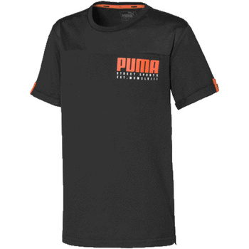 Vêtements Garçon T-shirts manches courtes Puma 581270 Bleu
