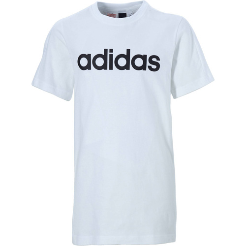 Vêtements Garçon T-shirts manches courtes adidas Originals BK3475 Blanc