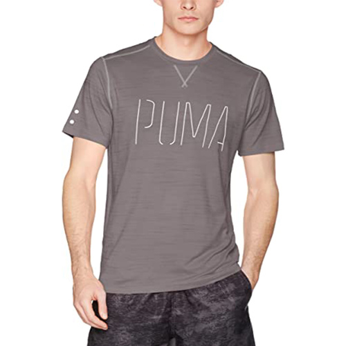 Vêtements Homme T-shirts manches courtes Puma 514358 Gris