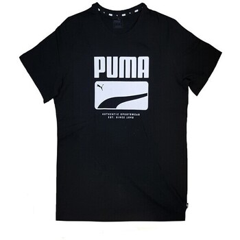 Vêtements Homme T-shirts manches courtes Puma 853554 Noir