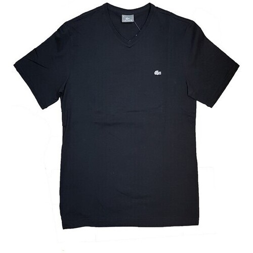 Vêtements Homme T-shirts manches courtes Lacoste TH7969 Noir
