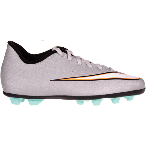 Chaussures Garçon Football Nike soccer 684854 Argenté