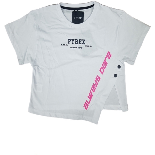 Vêtements Femme T-shirts manches courtes Pyrex 41078 Blanc
