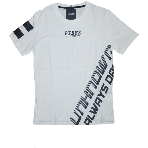 Vêtements Homme T-shirts manches courtes Pyrex 40939 Blanc