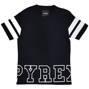 Vêtements Homme T-shirts manches courtes Pyrex 40865 Noir