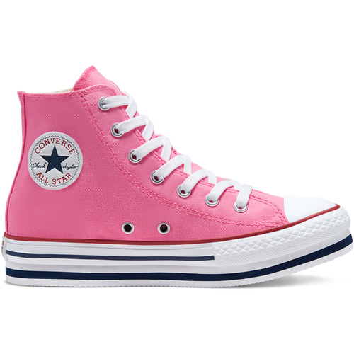 Chaussures Fille Baskets mode Converse 668027C Rose