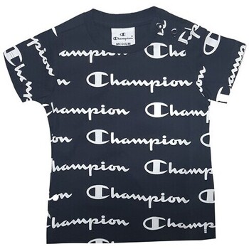 Vêtements Enfant T-shirts manches courtes Champion 403887 Noir