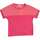 Vêtements Femme T-shirts manches courtes Café Noir KJT059 Rouge