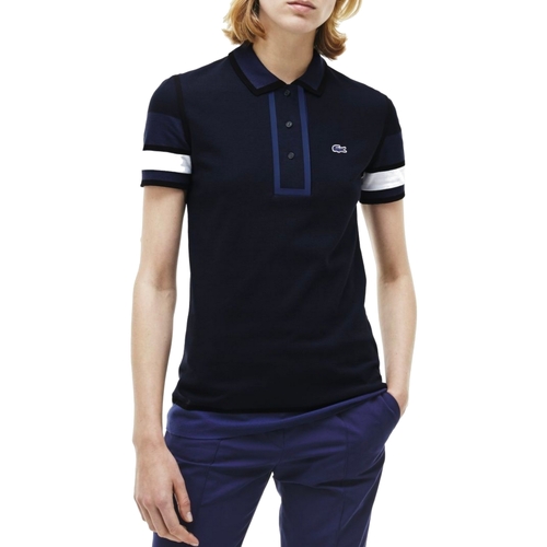 Vêtements Femme Lacoste mens carnaby evo 0120 2 sma leather new authentic white 7-40sma0015147 Lacoste PF5167 Bleu