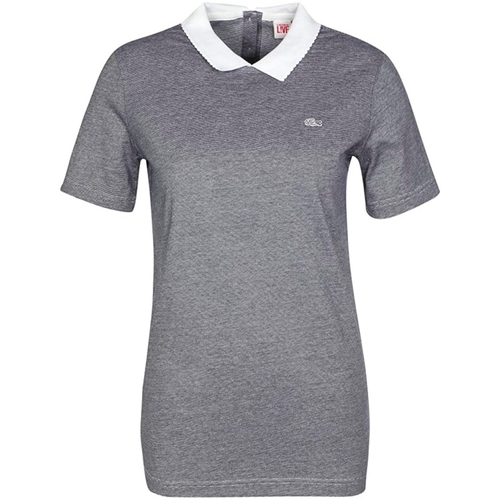 Vêtements Femme Regular Fit T-shirt - Gris Lacoste DF4960 Gris