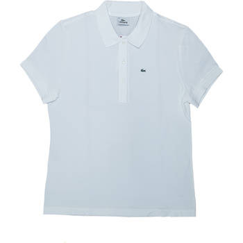Vêtements Femme Shorts & Bermudas Lacoste L1112 Blanc
