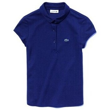 Vêtements Garçon Polos manches courtes Lacoste Kids PJ8041 Bleu
