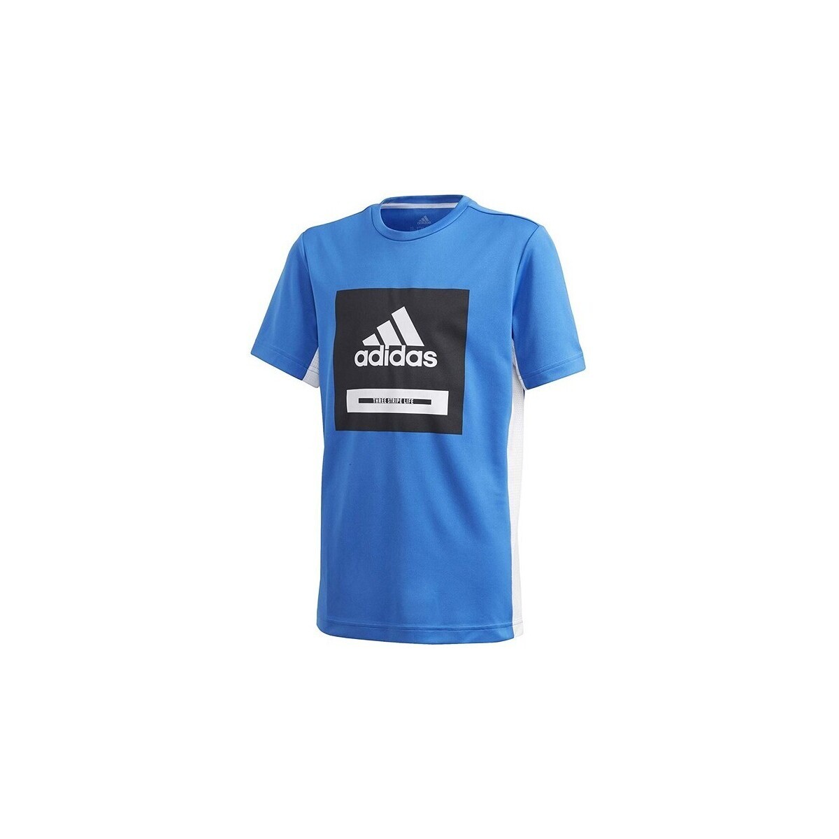 Vêtements Garçon T-shirts manches courtes adidas Originals FM1699 Bleu