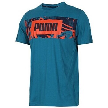 Vêtements Homme T-shirts manches courtes Puma 850119 Vert