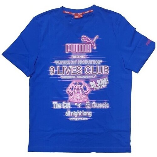 Vêtements Homme T-shirts manches courtes Puma 812245 Bleu