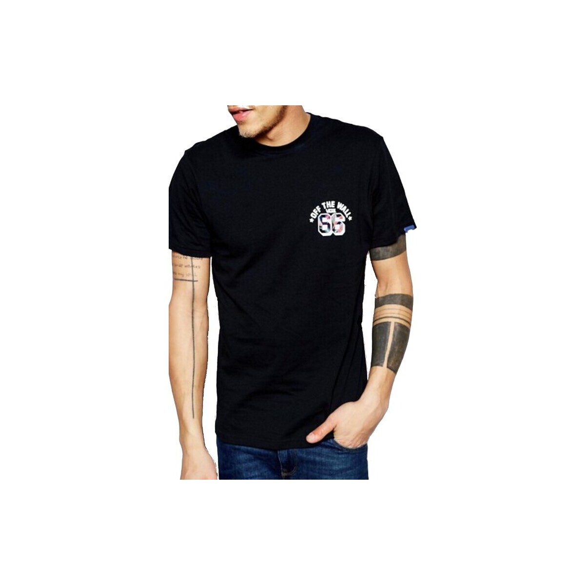 Vêtements Homme T-shirts manches courtes Vans V59F Noir