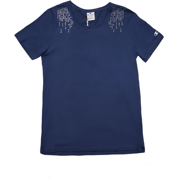 Vêtements Femme T-shirts manches courtes Champion 110686 Bleu