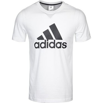 Vêtements Garçon T-shirts manches courtes adidas Originals BK3488 Blanc