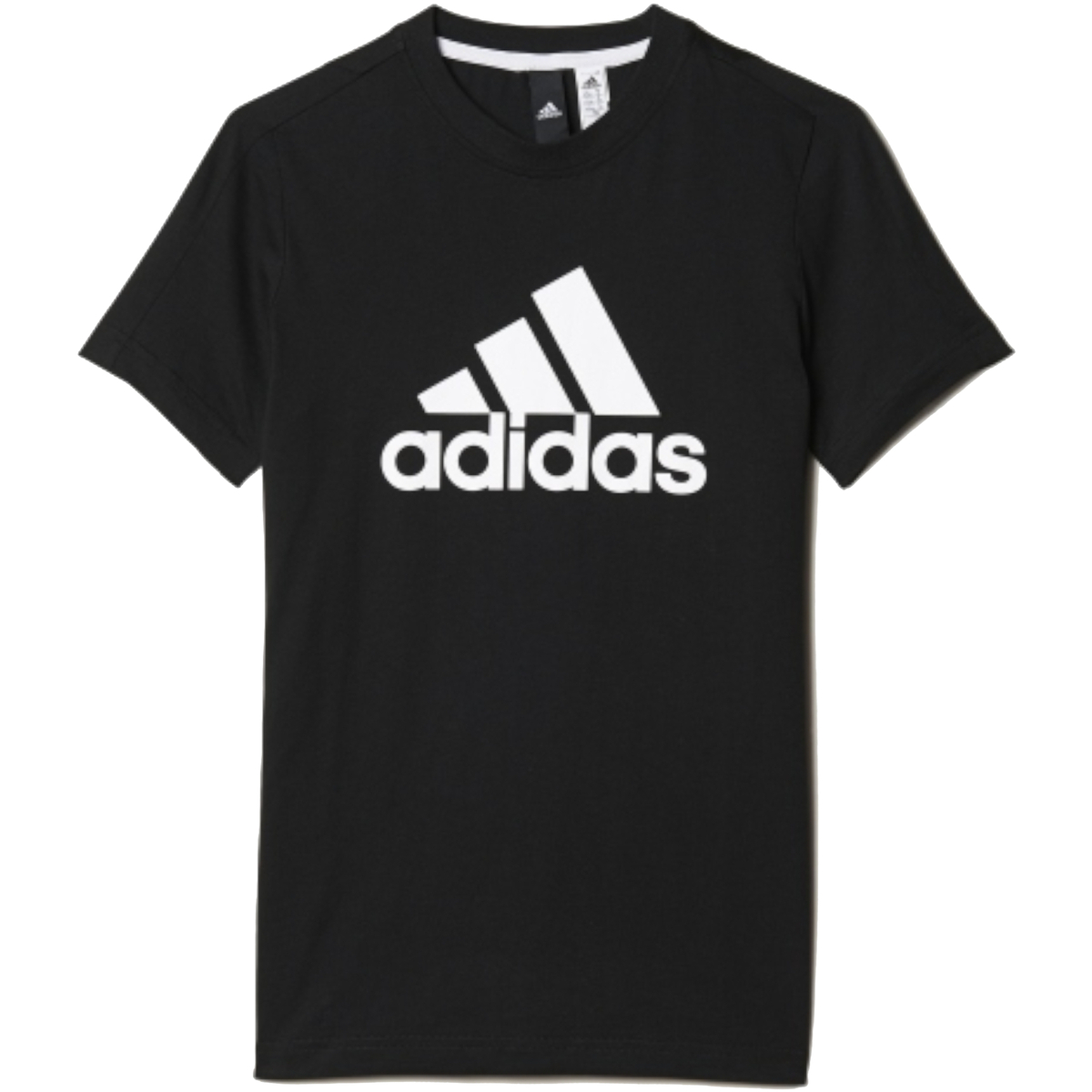 Vêtements Garçon T-shirts manches courtes adidas Originals BK3496 Noir