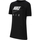 Vêtements Garçon T-shirts manches courtes Nike CZ1828 Noir