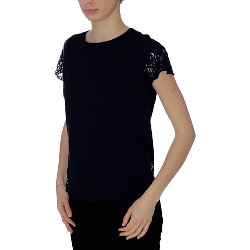 Vêtements Femme T-shirts manches courtes Deha B52111 Noir
