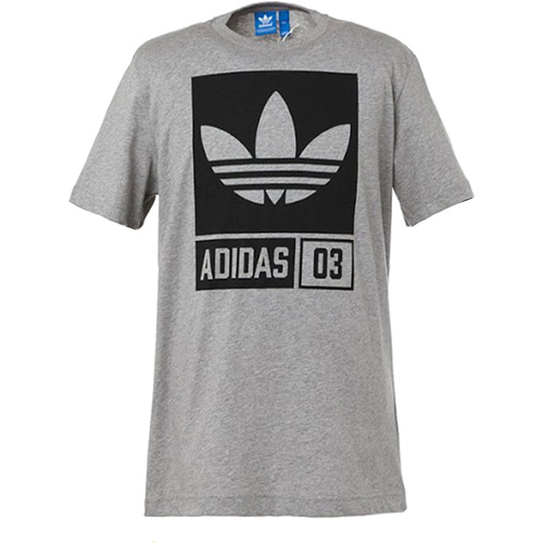 Vêtements Homme T-shirts manches courtes adidas Originals AJ7717 Gris