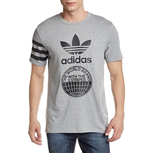 Vêtements Homme T-shirts manches courtes adidas Originals BP8896 Gris