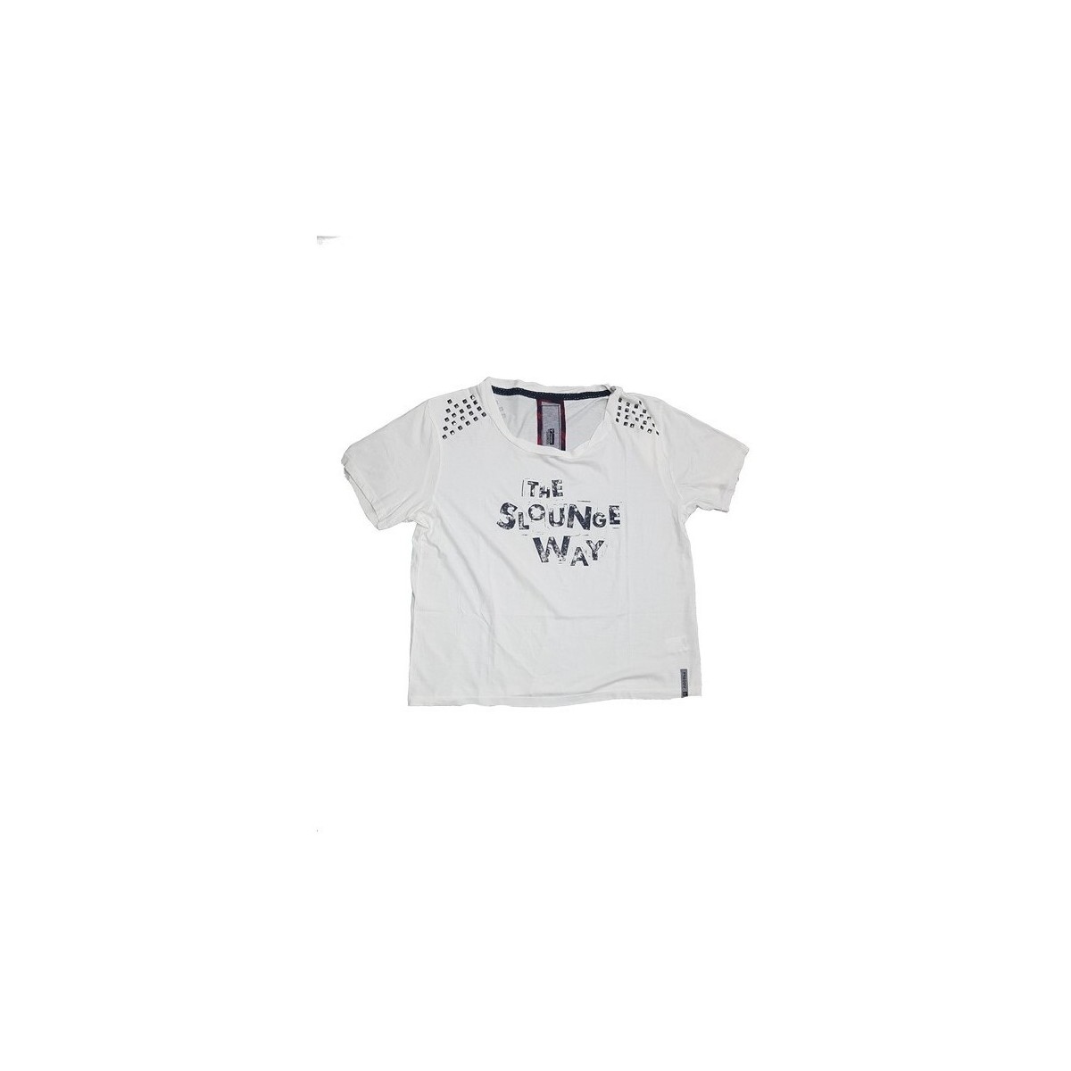 Vêtements Femme T-shirts manches courtes Freddy F4WAFT4 Blanc