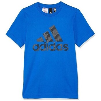 Vêtements Garçon T-shirts manches courtes adidas Originals DI0357 Bleu